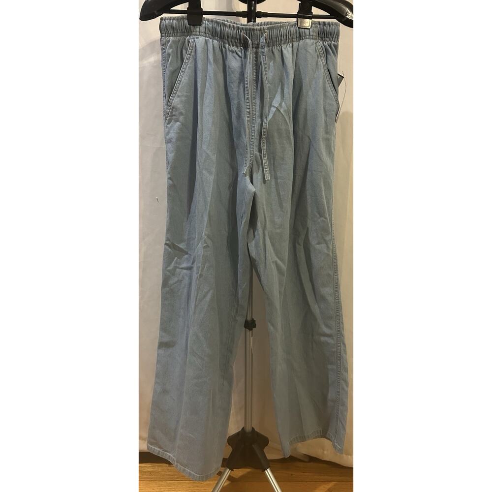 NWT Gloria Vanderbilt Causals Wide Leg Jeans size L